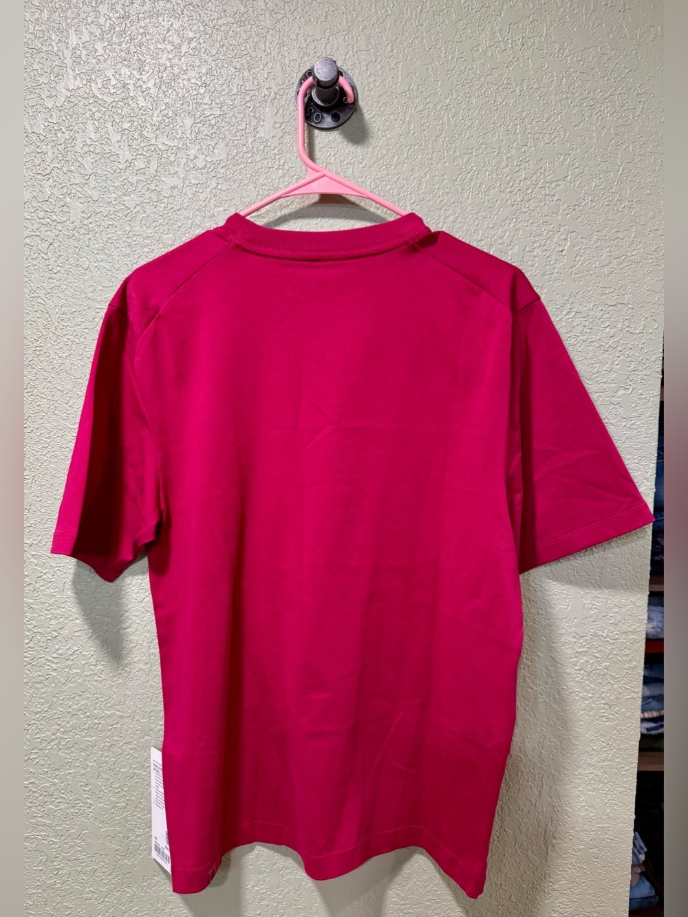 Lululemon Heavyweight Cotton Jersey T shirt. XS NWT berry rumble - Picture 4 of 4
